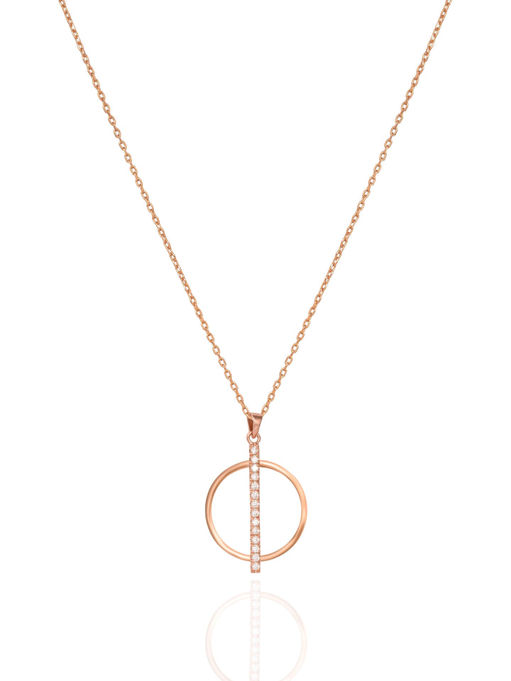 The Circlebar Necklace - BelloGante